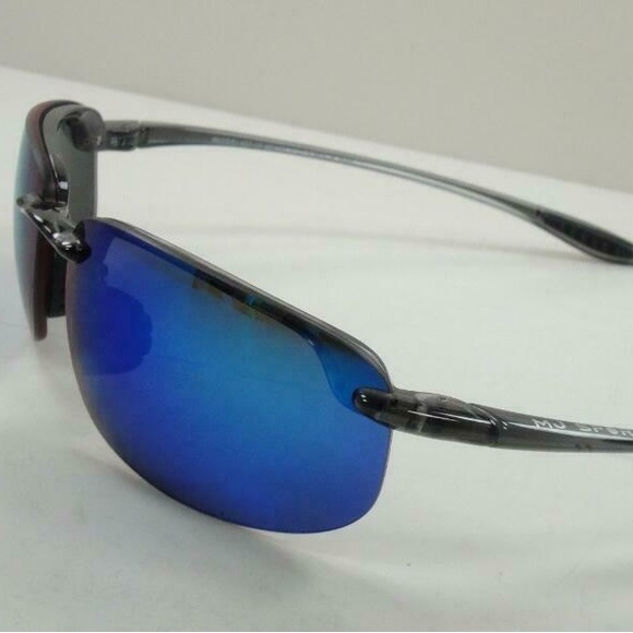 ✅New Maui Jim Ho’okipa Sport 407 Sunglasses Blue Hawaii - Picture 4 of 6